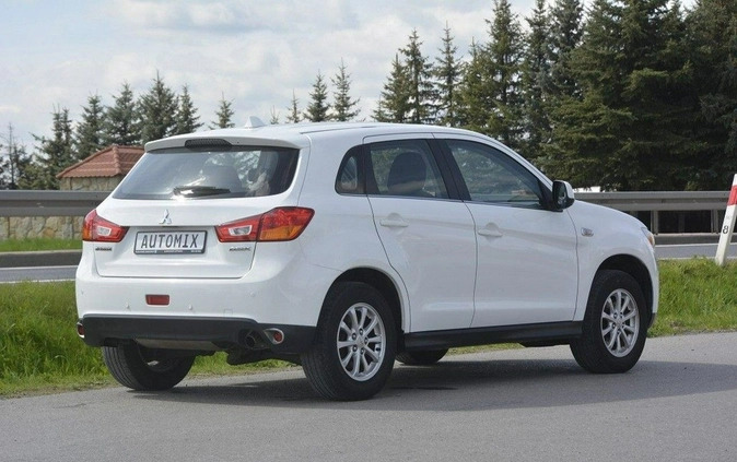 Mitsubishi ASX cena 45300 przebieg: 222900, rok produkcji 2013 z Lidzbark Warmiński małe 326